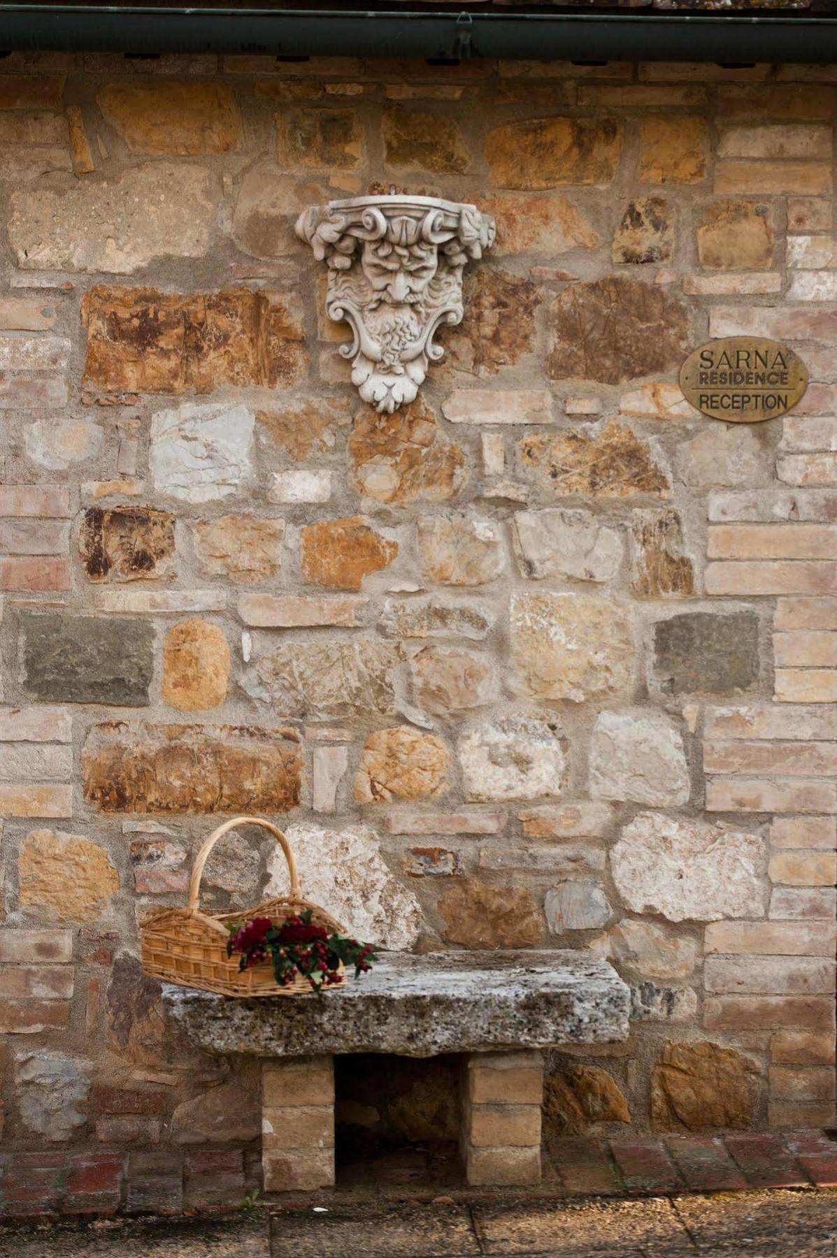 San Quirico dʼOrcia Sarna Residence מראה חיצוני תמונה